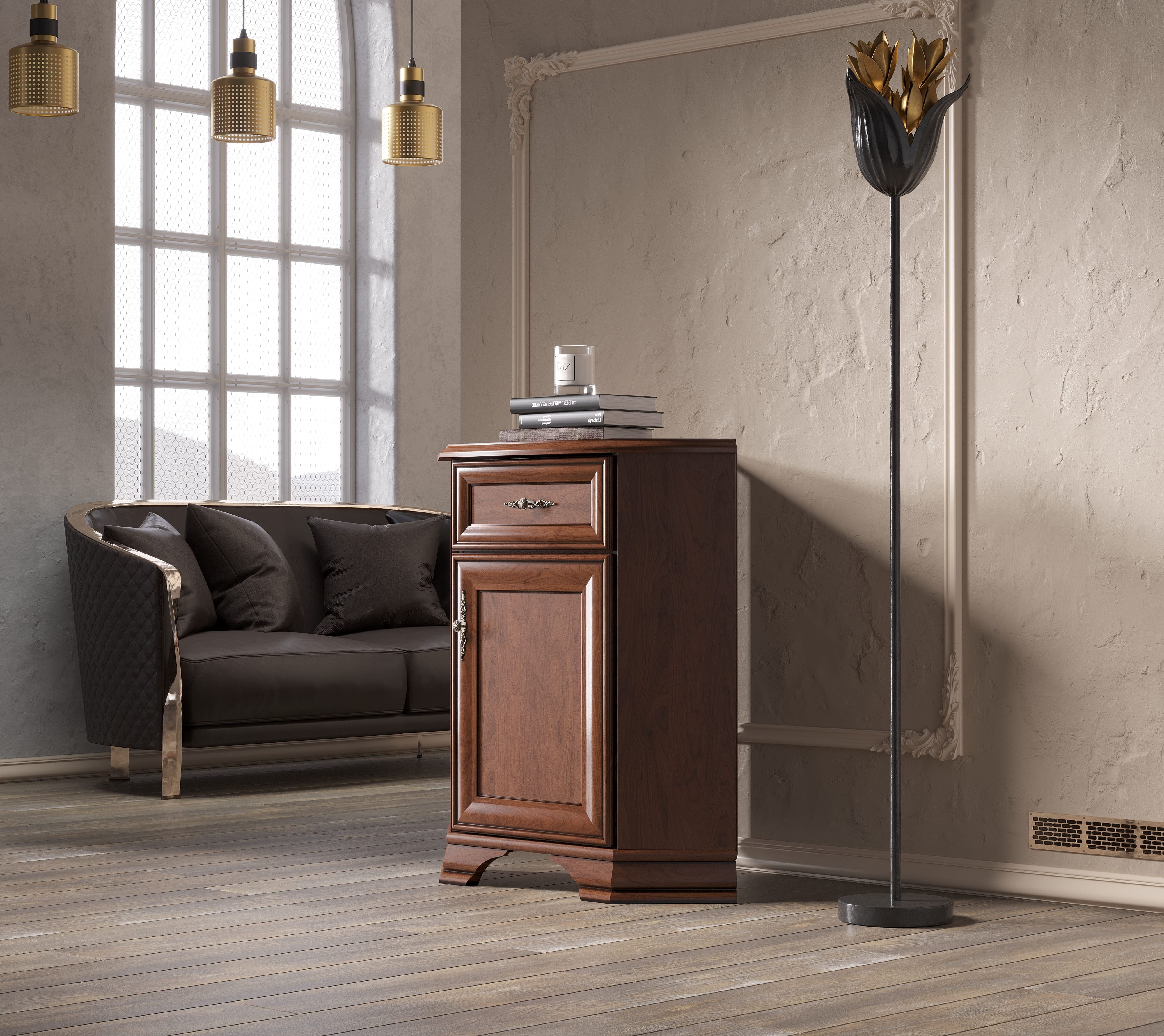 Тумба БРВ Мебель KENTAKI S320-KOMN1D1S/P