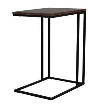 дуб шоле коричневый/черный