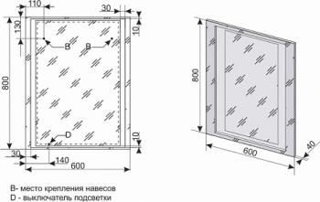 Зеркало Style Line