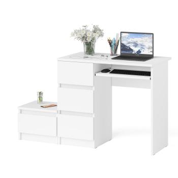 Стол компьютерный СВК Мори МС-6 левый + Тумба ТМП400.1