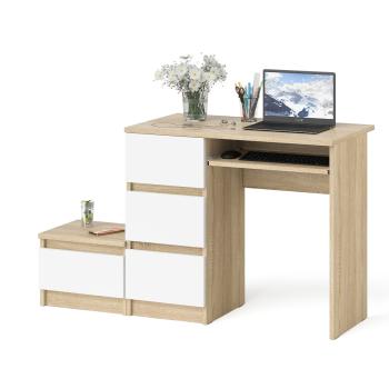 Дуб сонома/белый