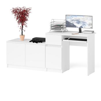 Стол компьютерный СВК Мори МС-1 левый + Тумба МА900.1