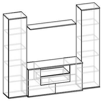 Стенка Мебелайн «Мебелайн – 6»