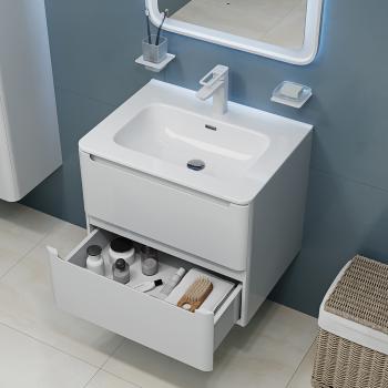 Тумба с умывальником подвесная IDDIS Edifice 60 см