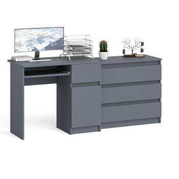 Стол компьютерный СВК Мори МС-1 правый + Комод МК800.1