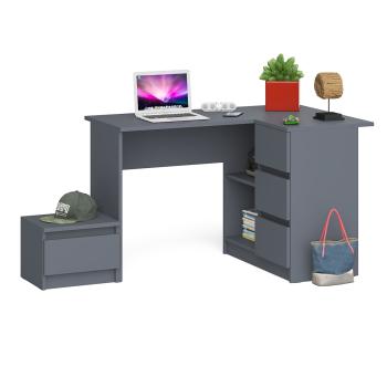 Стол компьютерный СВК Мори МС-16 правый + Тумба ТМП400.1