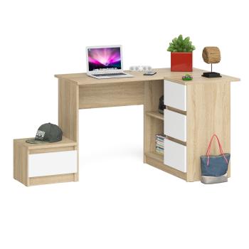 Дуб сонома/белый