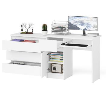 Стол компьютерный СВК Мори МС-1 левый + Комод МК800.1