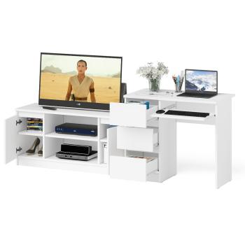 Стол компьютерный СВК Мори МС-6 левый + Тумба МТВ1200.1