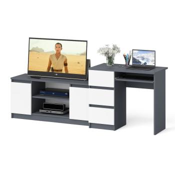 Графит/Белый