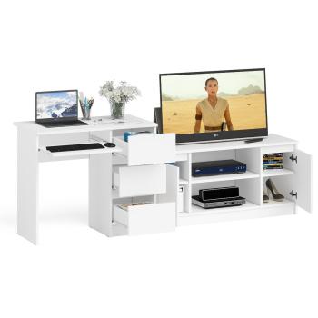 Стол компьютерный СВК Мори МС-6 правый + Тумба МТВ1200.1