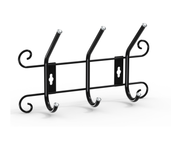 Вешалка Грация 770 Черный/серый (Р)