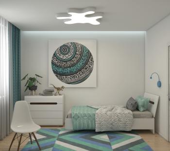 Кровать БРВ Мебель AZTECA S205-LOZ90x200