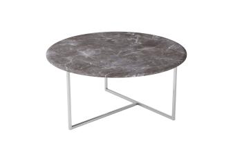 Стол журнальный Маджоре серый мрамор (У)