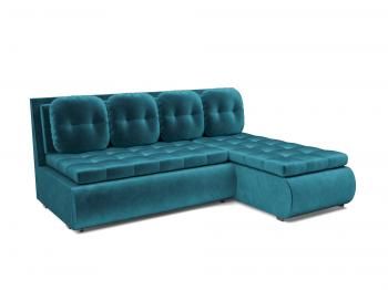 Бархат сине-зеленый STAR VELVET 43 BLACK GREEN