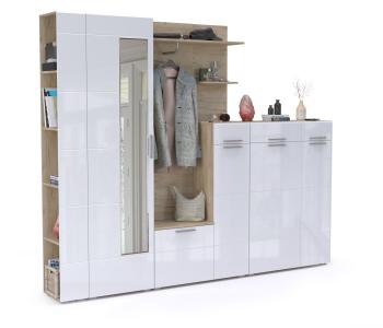 Прихожая Mobi Лайн № 11 08.122 + 10.16 + 13.121 + 10.141