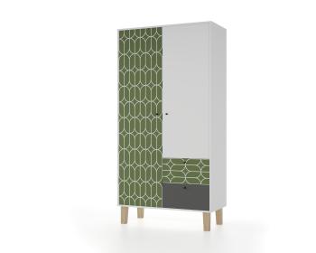 Шкаф МАМА STORY Овалы 100