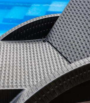 Пластиковый шезлонг ROYAL FAMILY MARK