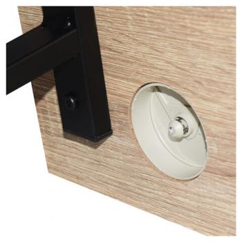 Стол на металлокаркасе BRABIX LOFT CD-006