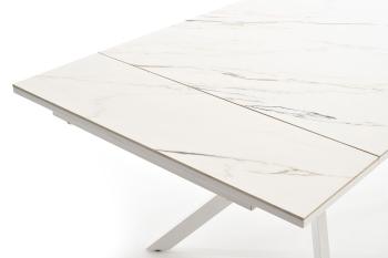 Стол интерьерный раздвижной обеденный из керамики 4sis Меркурий
