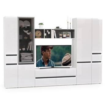 Гостиная Mobi Сидней Комплектация № 30 13.63 + 15.57 + 13.200 + 13.201 + 13.202 2шт