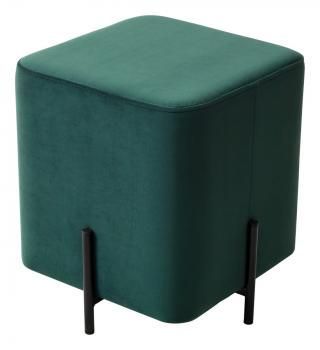 зеленый #19, велюр / черный каркас