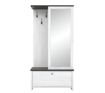 Шкаф с вешалкой БРВ Мебель ПОРТО PPK/95