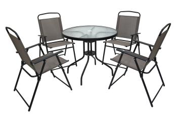 Набор мебели Мебельторг Ялта складной со спинкой