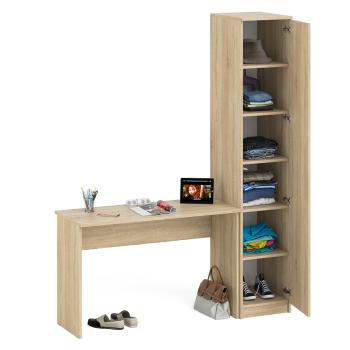 Стол письменный СВК Мори МСП1200.1 + Пенал МШ400.1