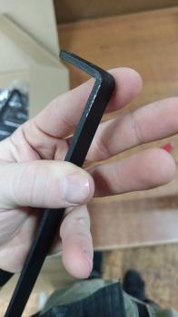 Столик журнальный SHT-CT62 черный муар/светлый орех (У)