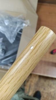 Столик журнальный SHT-CT62 черный муар/светлый орех (У)