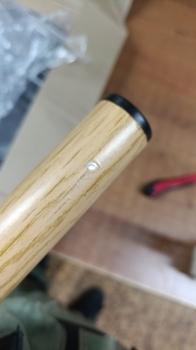 Столик журнальный SHT-CT62 черный муар/светлый орех (У)