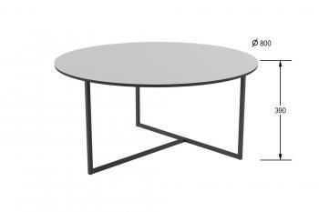 Стол журнальный Калифорния Маджоре Glass