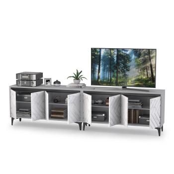 Тумба под ТВ Mobi Муар 13.261.02 + 13.261.02