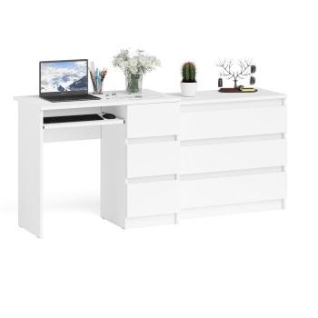 Стол компьютерный СВК Мори МС-6 правый + Комод МК800.1