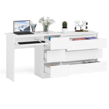 Стол компьютерный СВК Мори МС-6 правый + Комод МК800.1