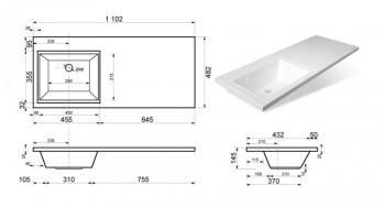 Тумба напольная Style Line