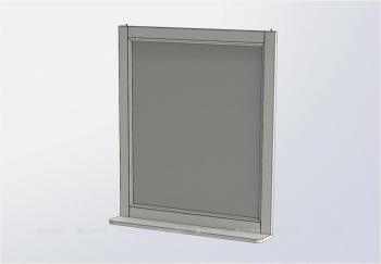 Зеркало AQUANET Бостон М 80