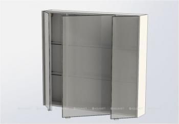 Зеркало-шкаф AQUANET Августа 100