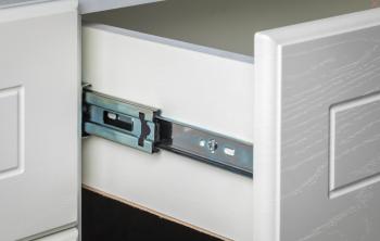 Набор мебели для гостиной Mobi Ливерпуль 1 Витрина + Пенал + Тумба + Шкаф навесной + Полка + Карниз 500 2шт