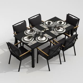 Обеденная группа Ideal Patio DOLLA FESTA plus - стол алюминий 180