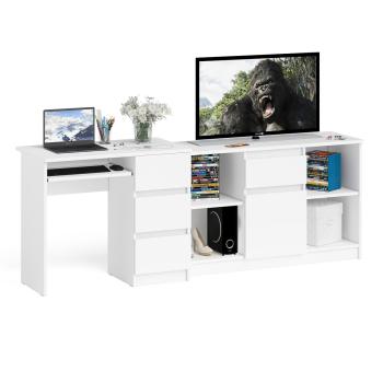 Стол компьютерный СВК Мори МС-6 правый + Тумба МТВ1204.1