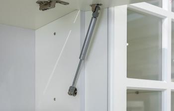 Набор мебели для гостиной Mobi Ливерпуль 3 Пенал 2шт + Витрина 2шт + Тумба + Шкаф навесной + Полка + Карниз 1000 2шт