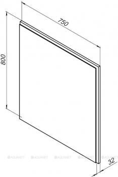 Зеркало AQUANET Nova Lite 75 LED