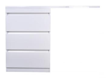 Тумба напольная Style Line Даллас 150 + Умывальник Даллас 1500*482, левый