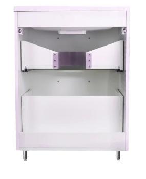 Тумба напольная Style Line Каре 60 (2 ящ.) + Умывальник Каре Люкс 600х450