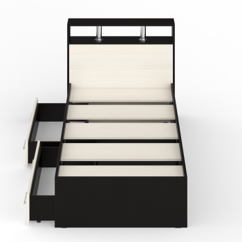 Кровать с ящиками СВК Камелия 0900