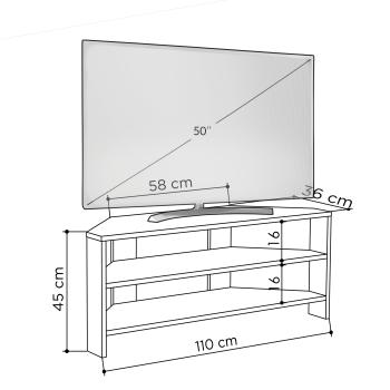 Тумба под ТВ LEVE THALES CORNER TV STAND