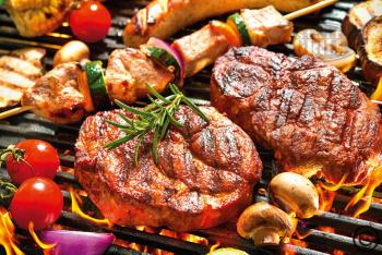 Решетка чугунная Start grill прямоугольная