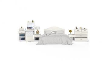 Спальня Mobi Ливерпуль № 2 12.46.01 + 10.118 + 10.117 + 14.02 + 10.103 + 11.08 + две 08.146